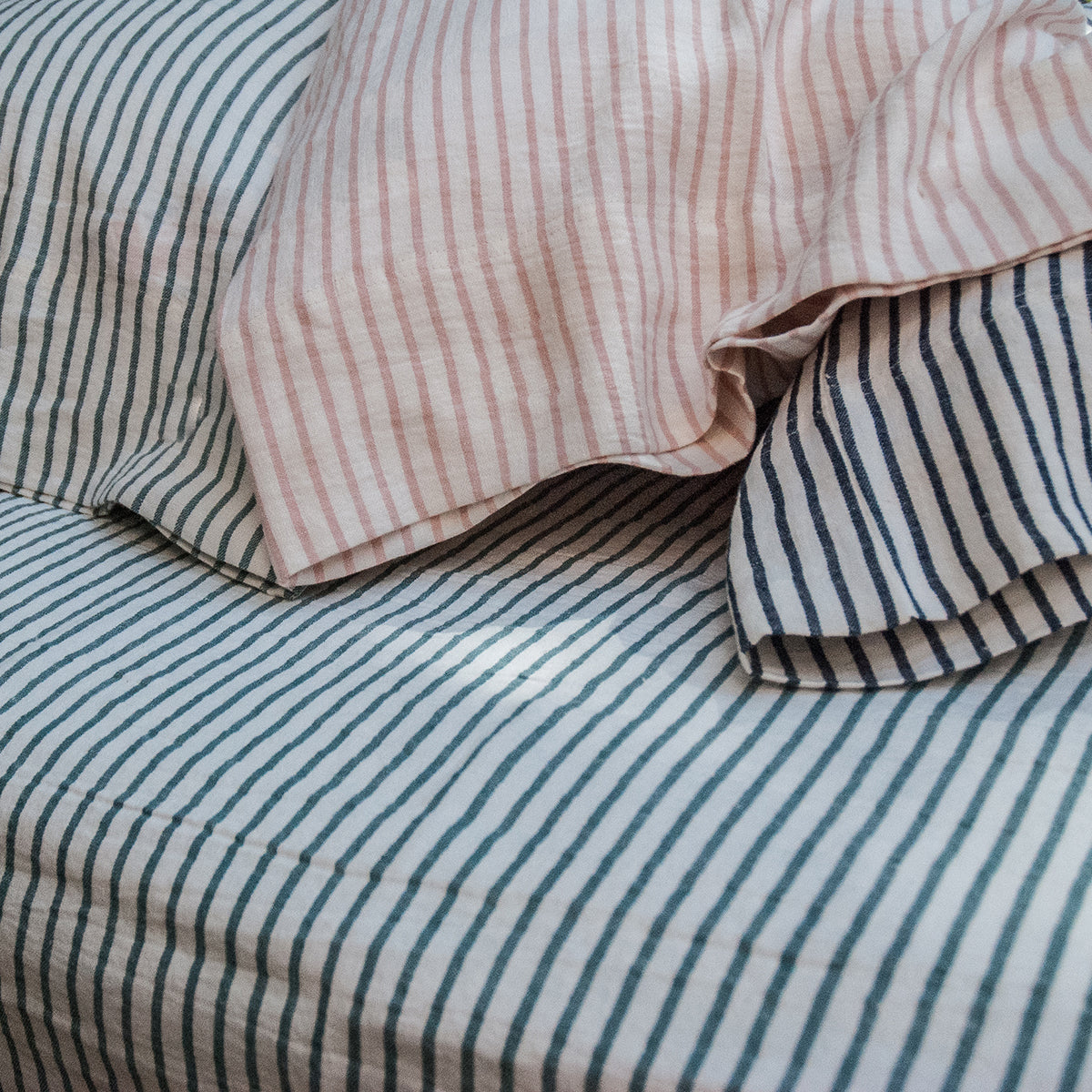 Sailor linen pillowcase-240gr/m2