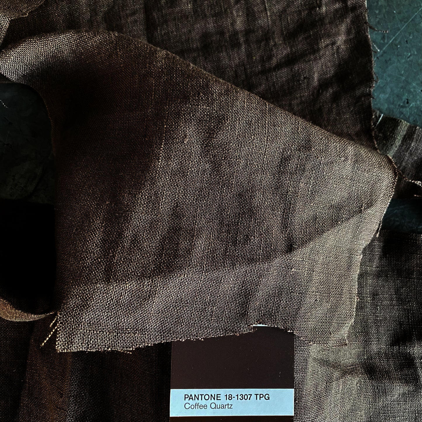 Complete linen set COFFE QUARTZ-170gr/m2