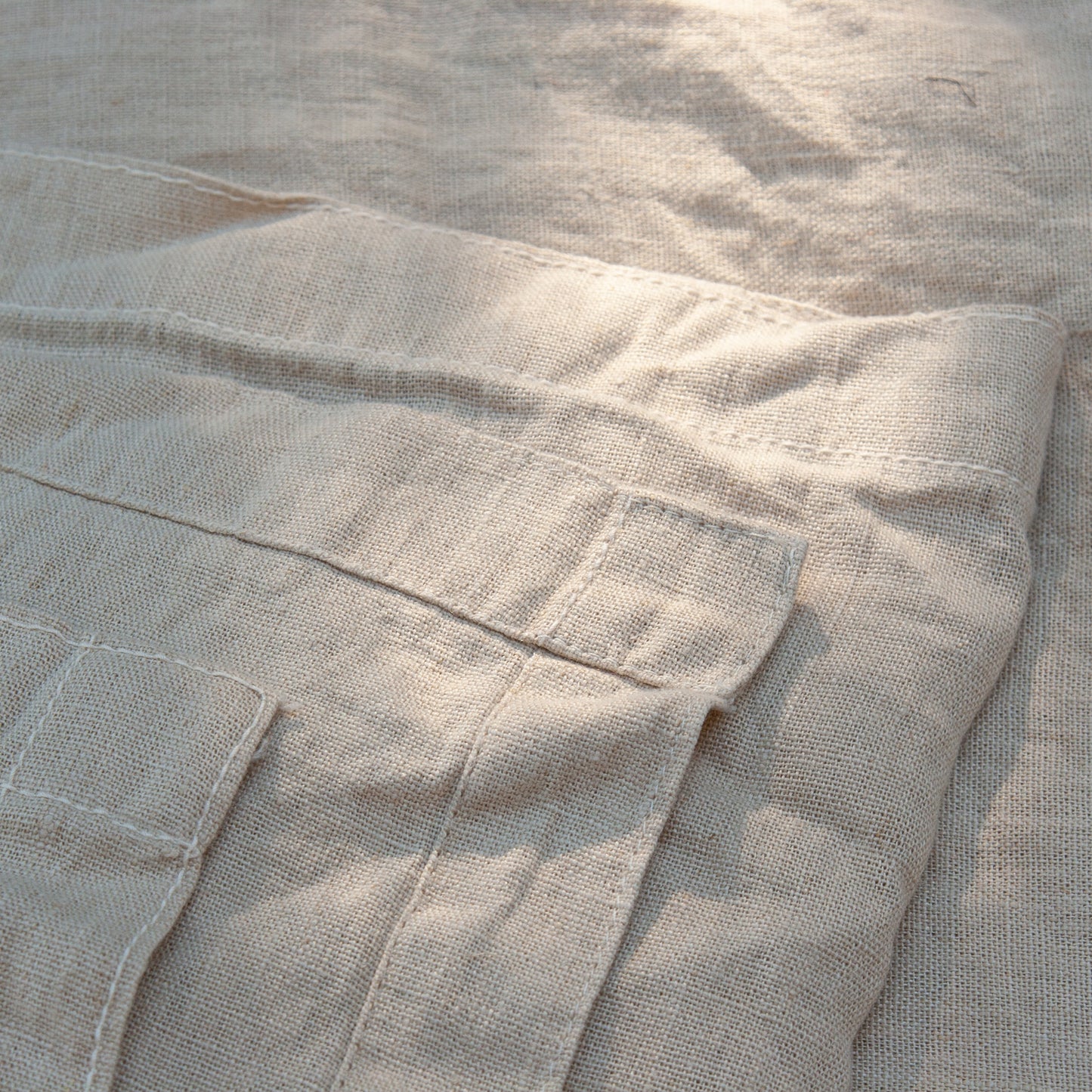 Couvre-lits en lin lavé VINTAGE