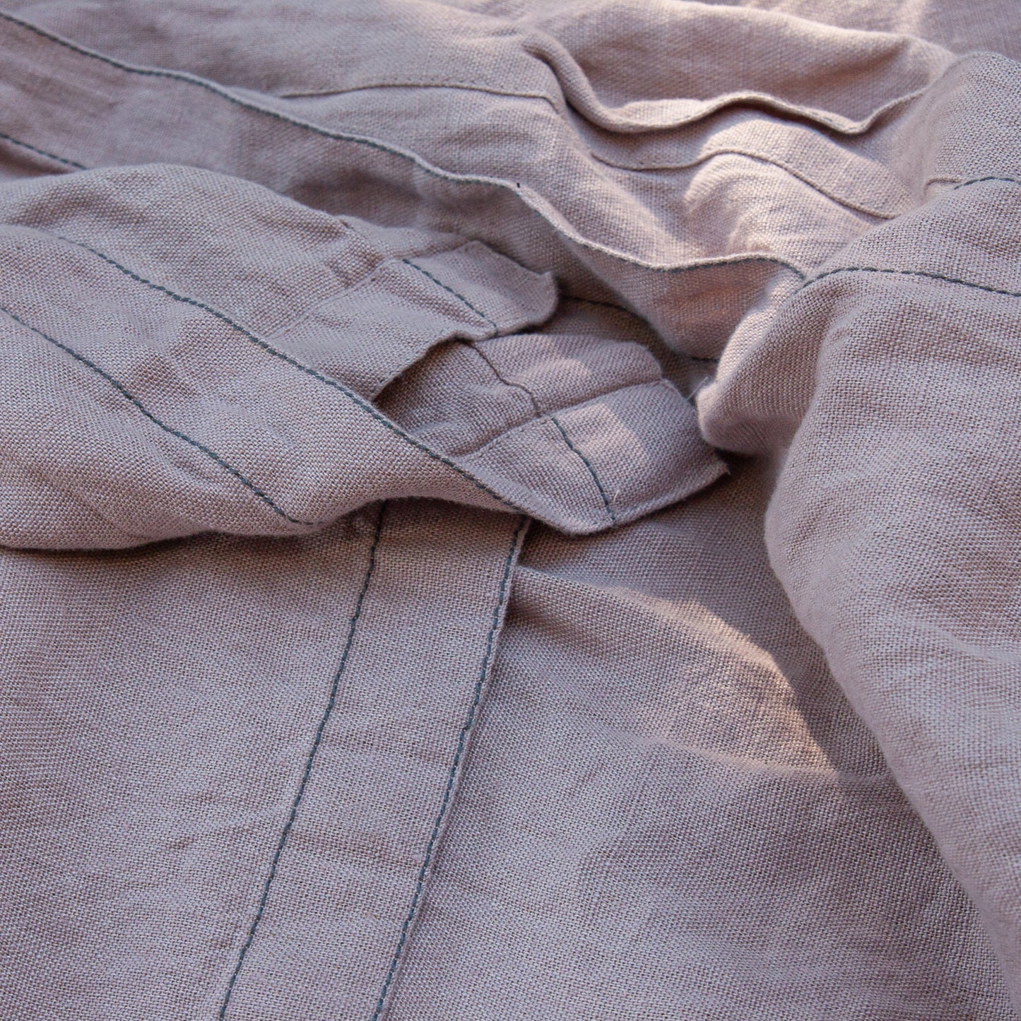 Couvre-lits en lin lavé VINTAGE