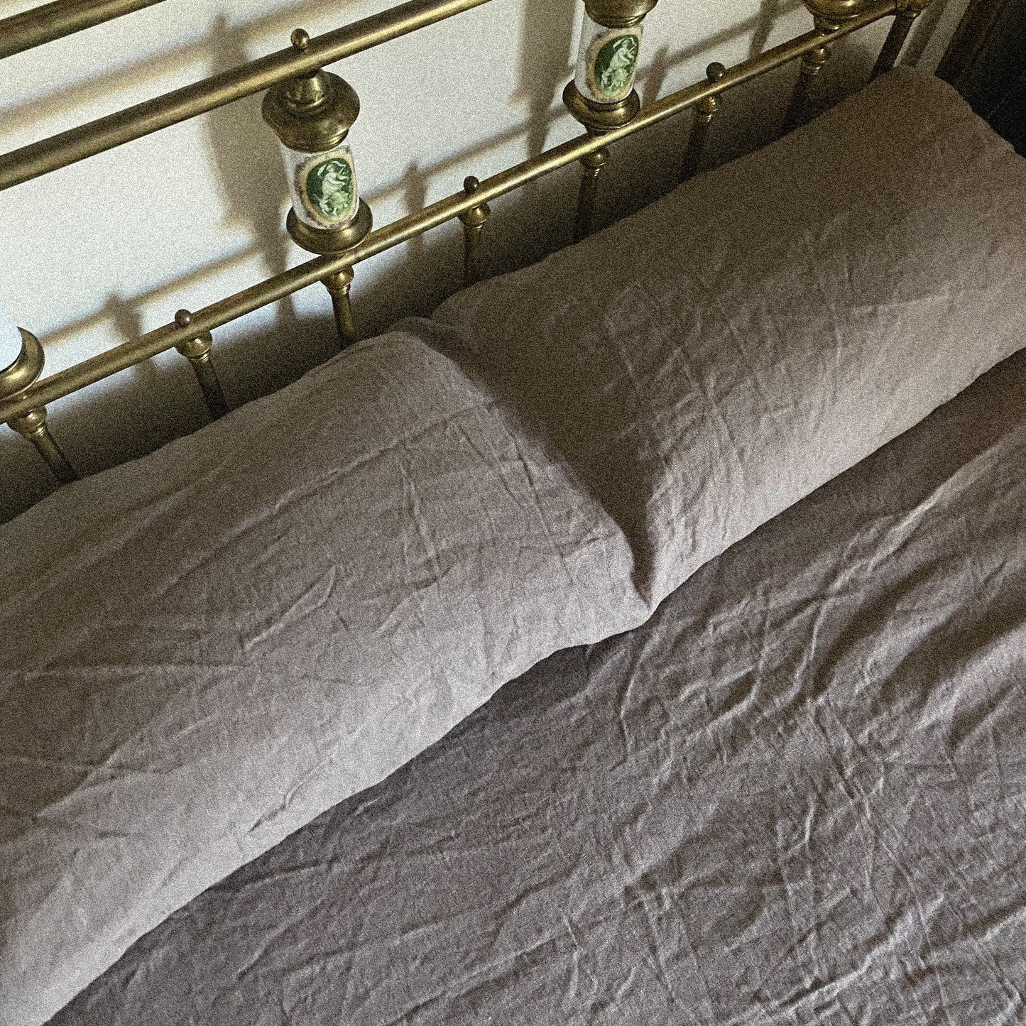 Couvre-lits en lin lavé VINTAGE