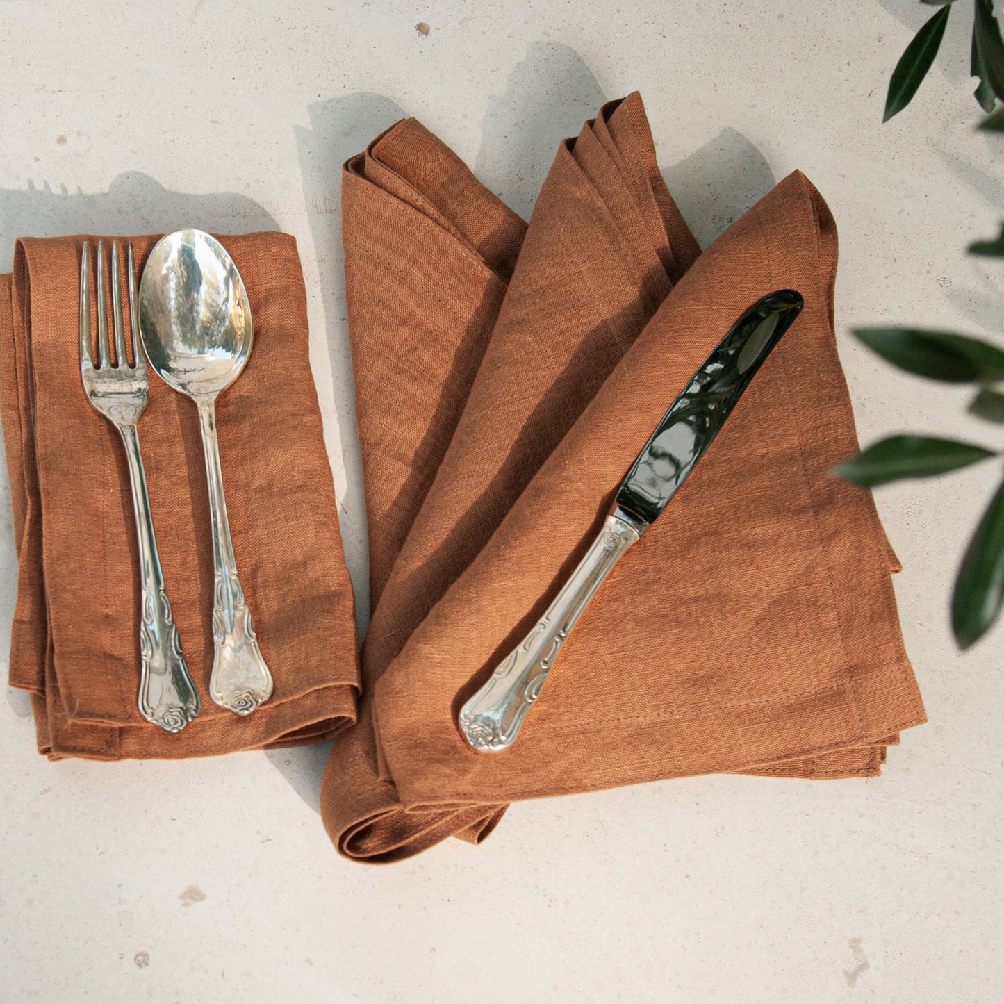 TILE Linen Tablecloth