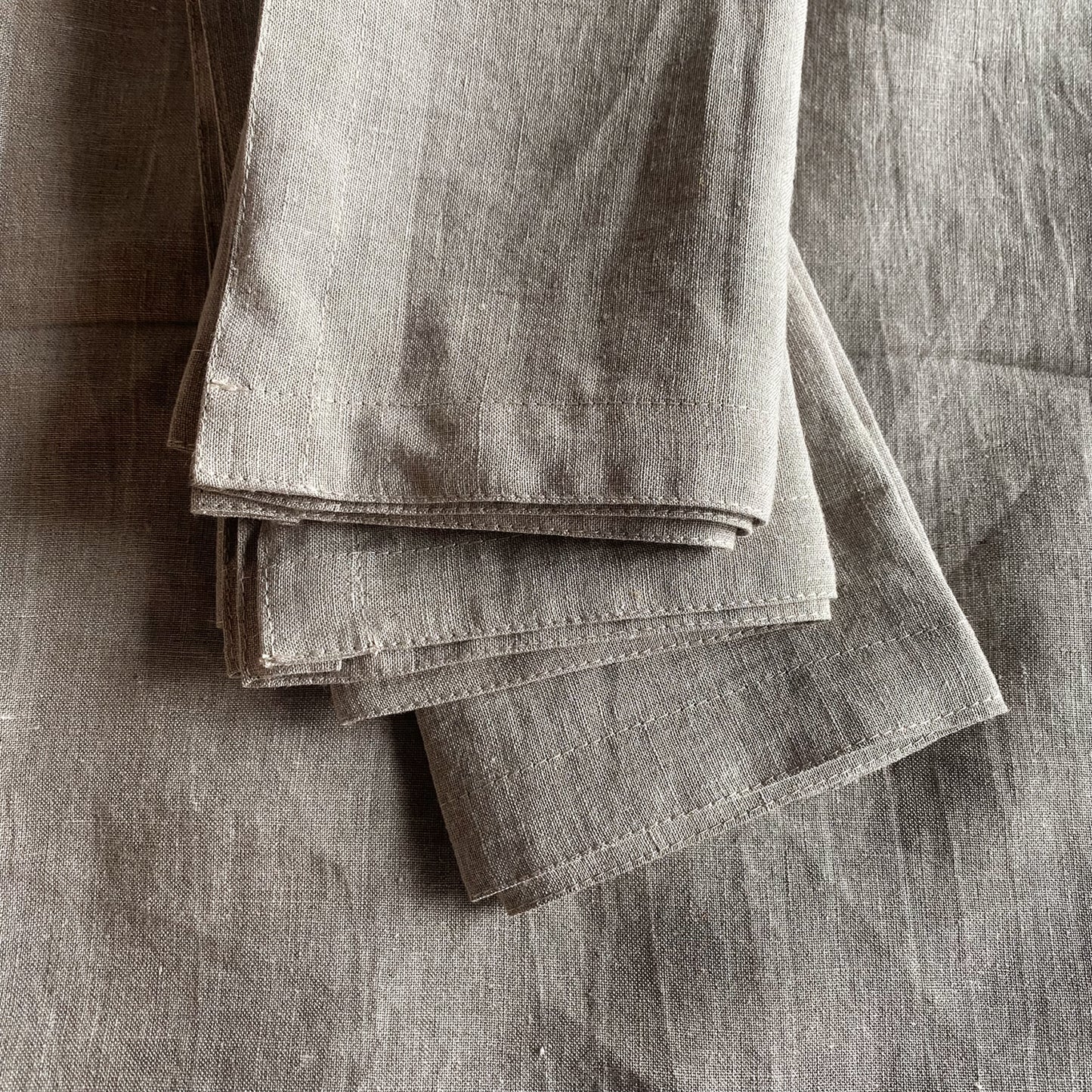 NATURAL CLASSIC washed linen tablecloth