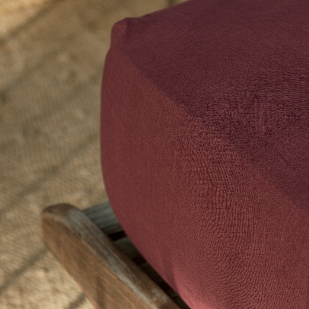 Drap housse BORDEAUX-190gr/m2