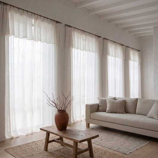 Cortinas lino OLIVIA 170gr/m2