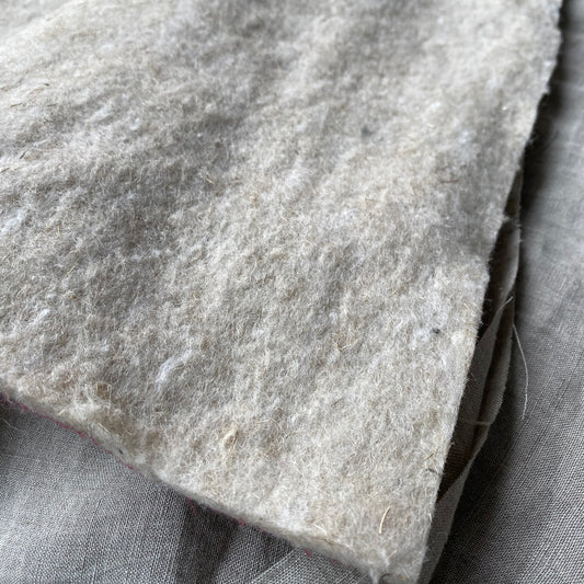 Nordic padding Linen and 100% merino wool