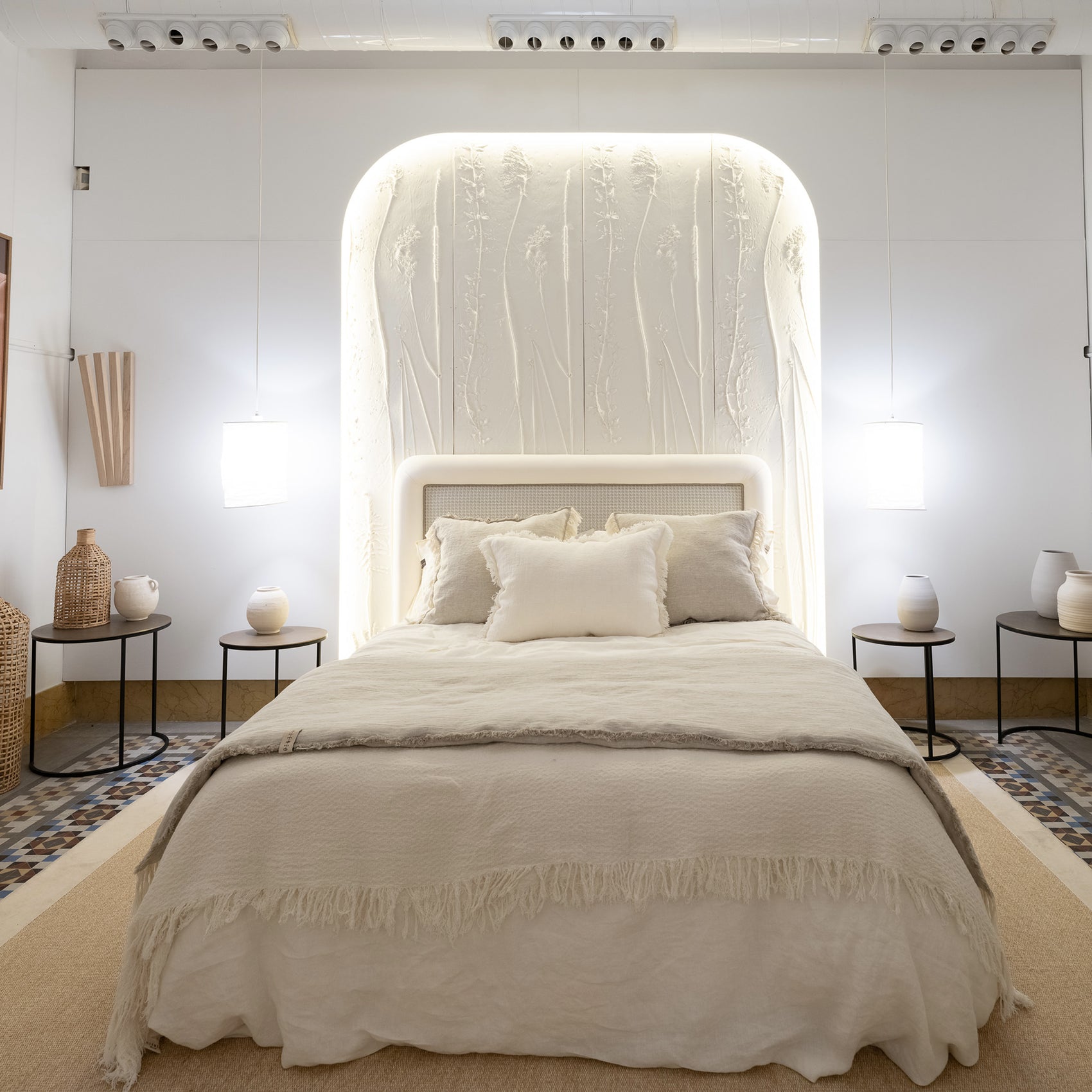 MARRAKECH foot of bed quilt