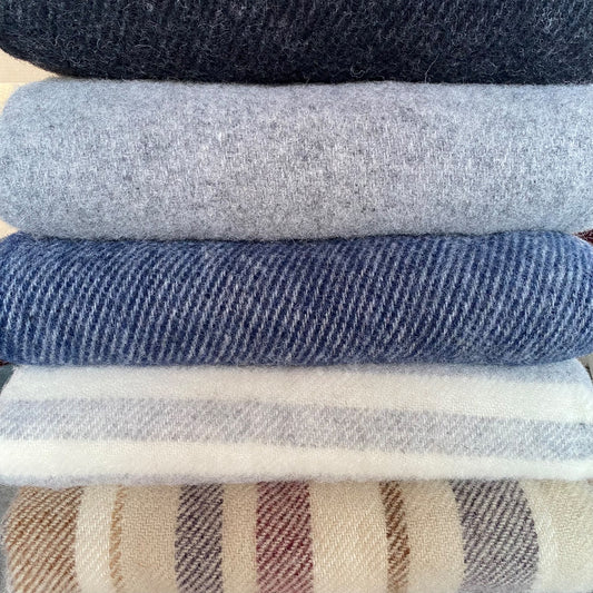 100% Virgin Australian wool blankets