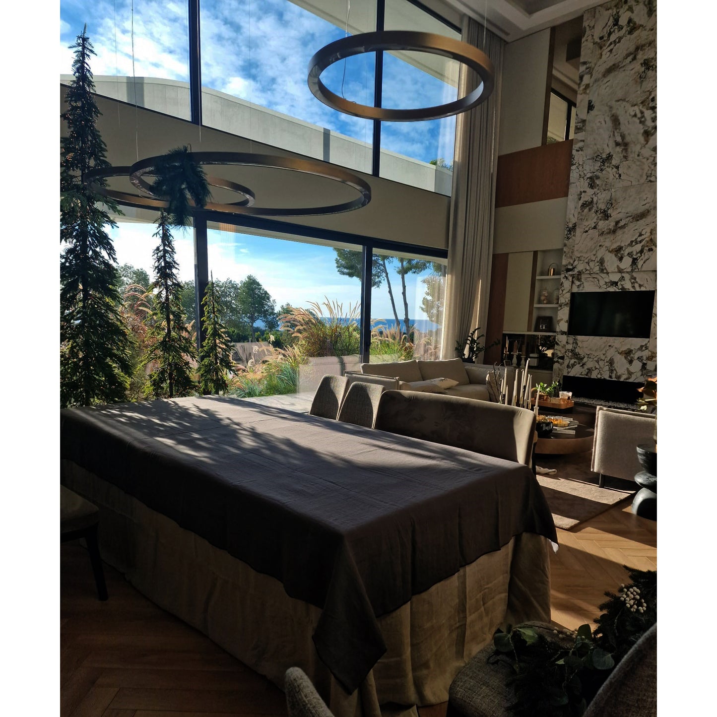 NATURAL CLASSIC washed linen tablecloth