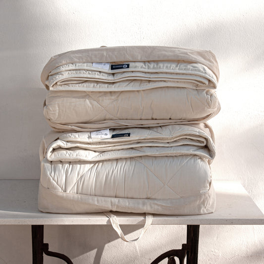 Relleno nórdico Algodón y 100% lana Británica