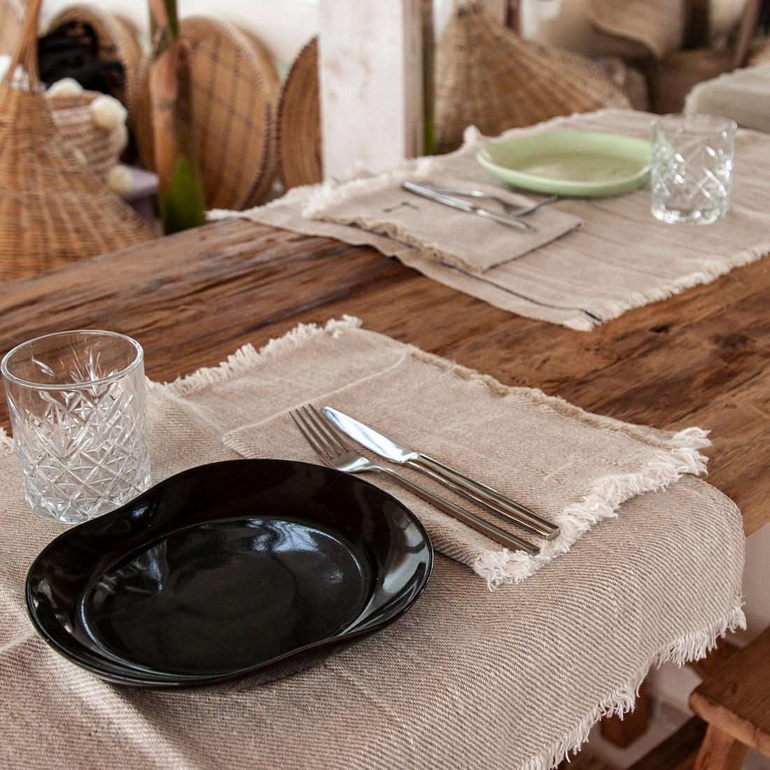 Detalle de Manteles individuales OLIV - dE.LENZO