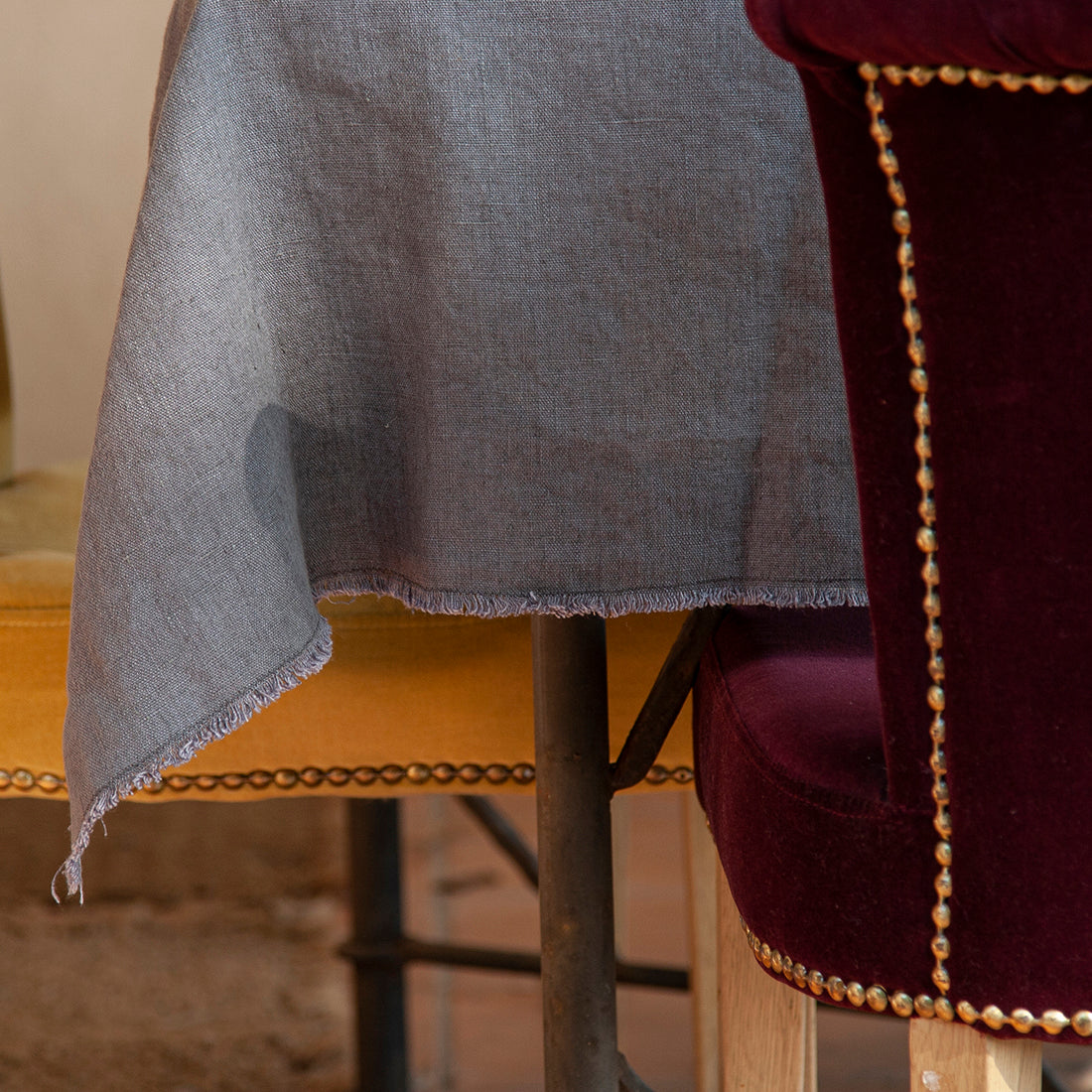 Mantel de lino colección MARRAKECH - dE.LENZO