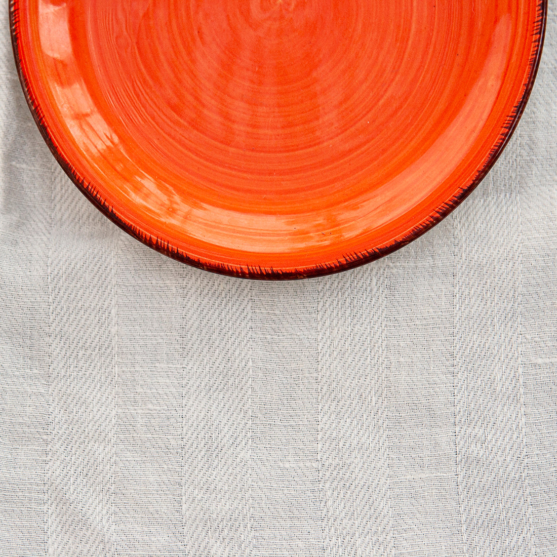 Servilleta de lino ESPIGA blancas - dE.LENZO