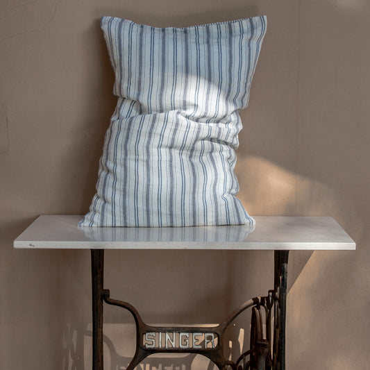 Funda de almohada de lino MIKONOS - dE.LENZO