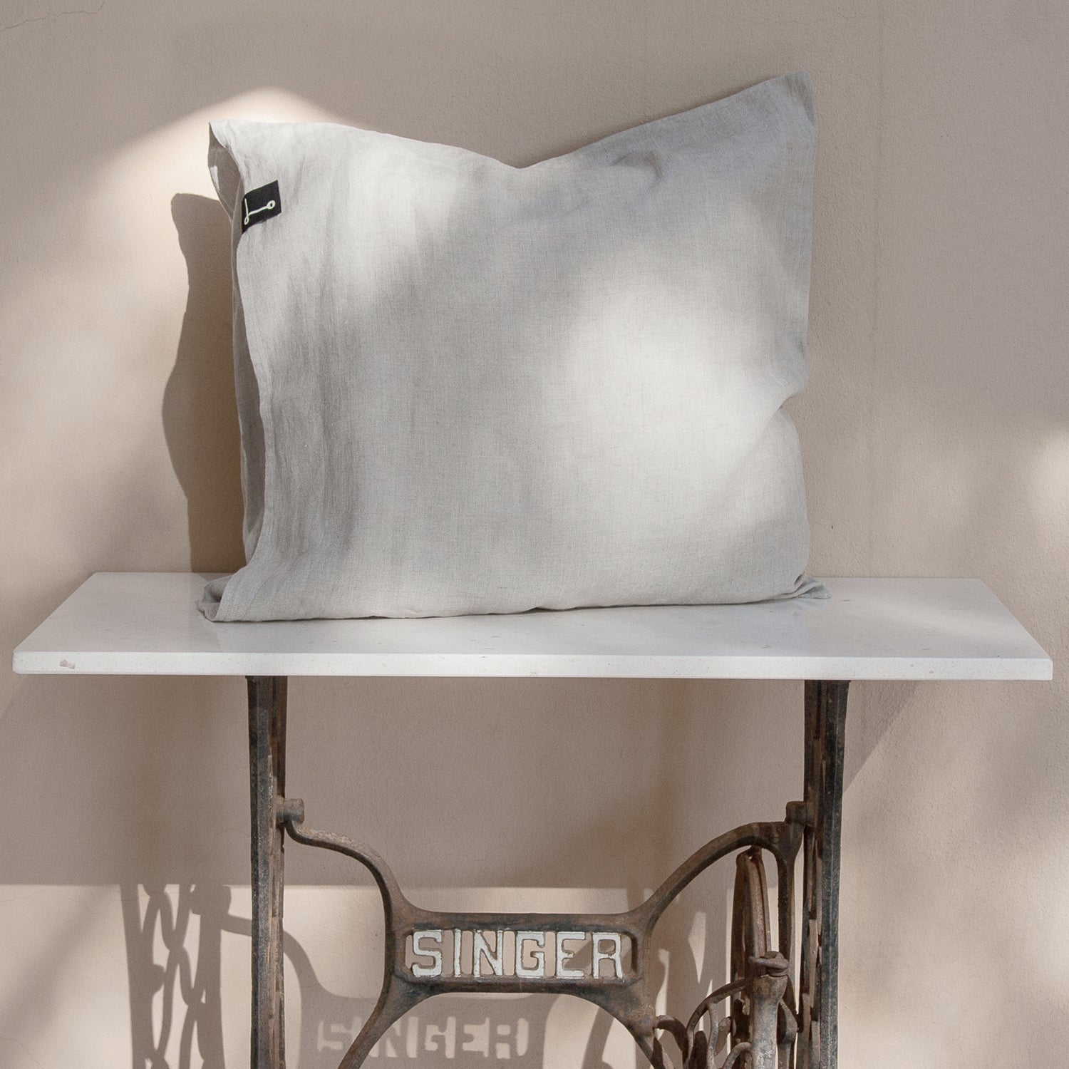 Funda de almohada piedra –