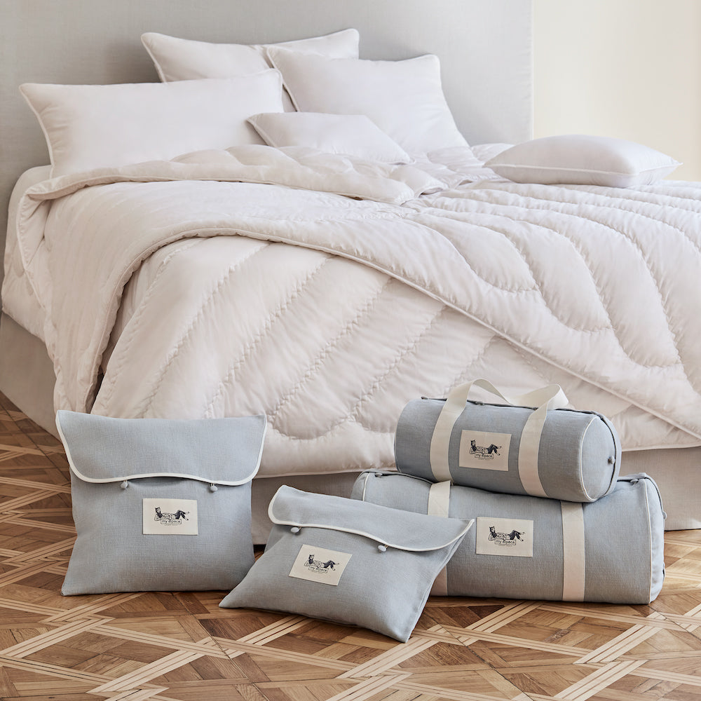 Relleno de alpaca de varios grosores.