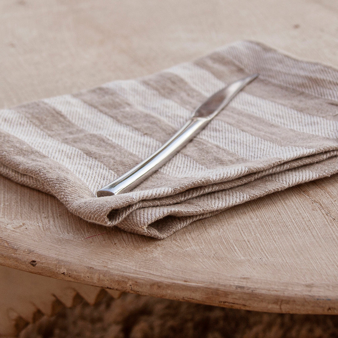 Servilleta de lino ESPIGA naturales - dE.LENZO