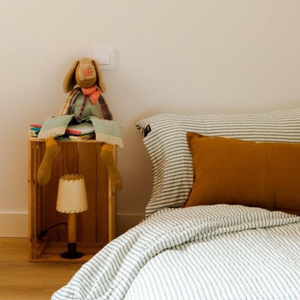 Ropa de cama de lino para renovar el dormitorio de tus hijos