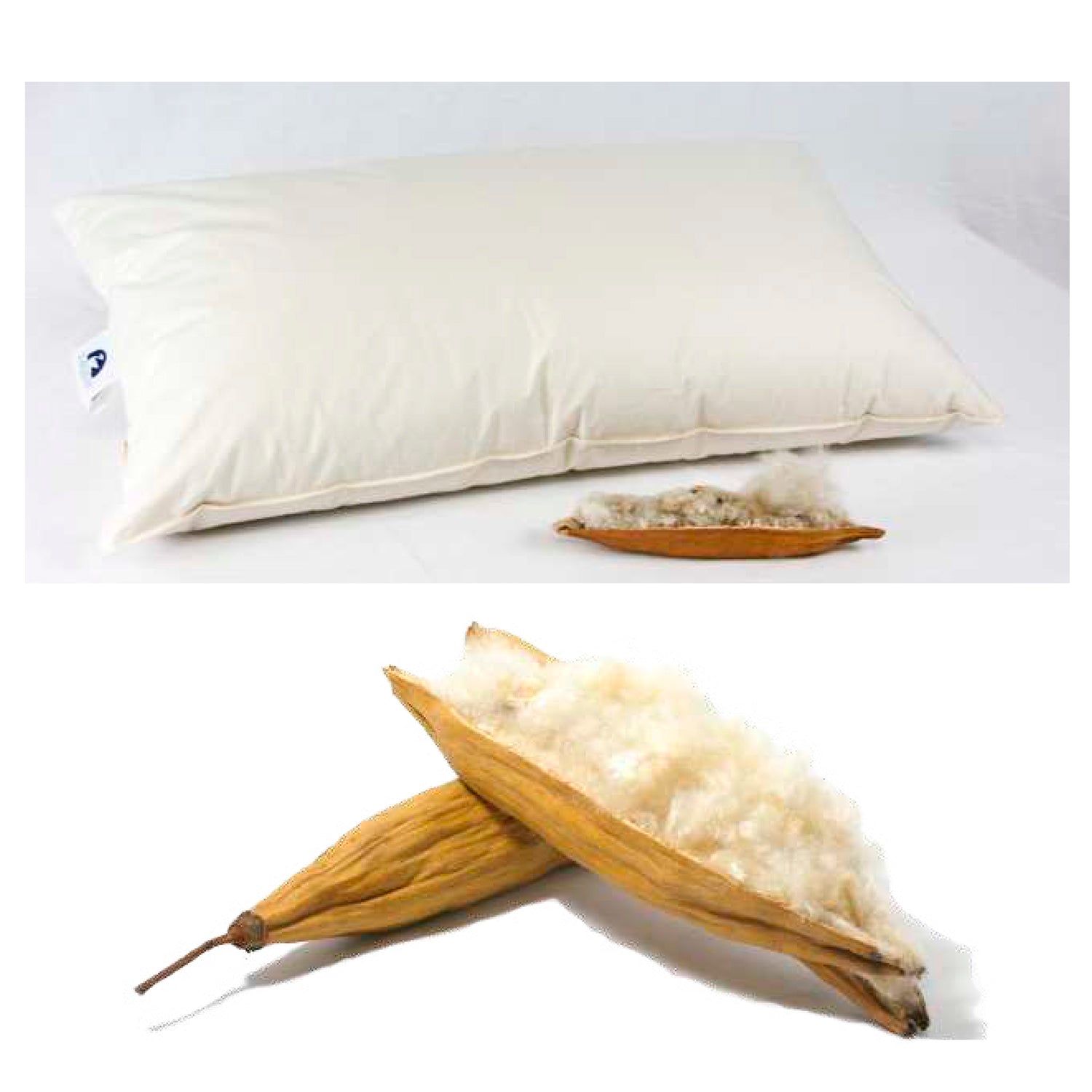 Pillow Inserts Natural Kapok Pillow Kapok Pillow ORGANIC COTTON