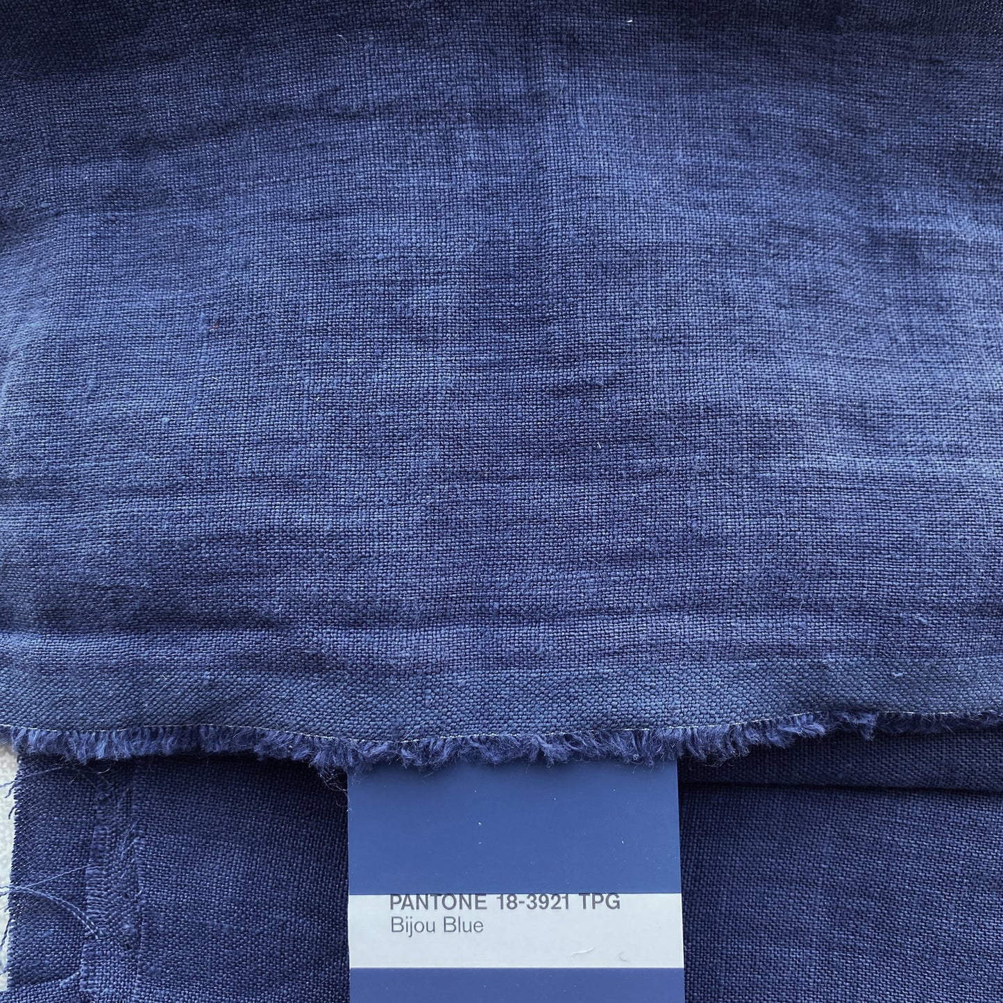 BLUE linen sheet set-170gr/m2