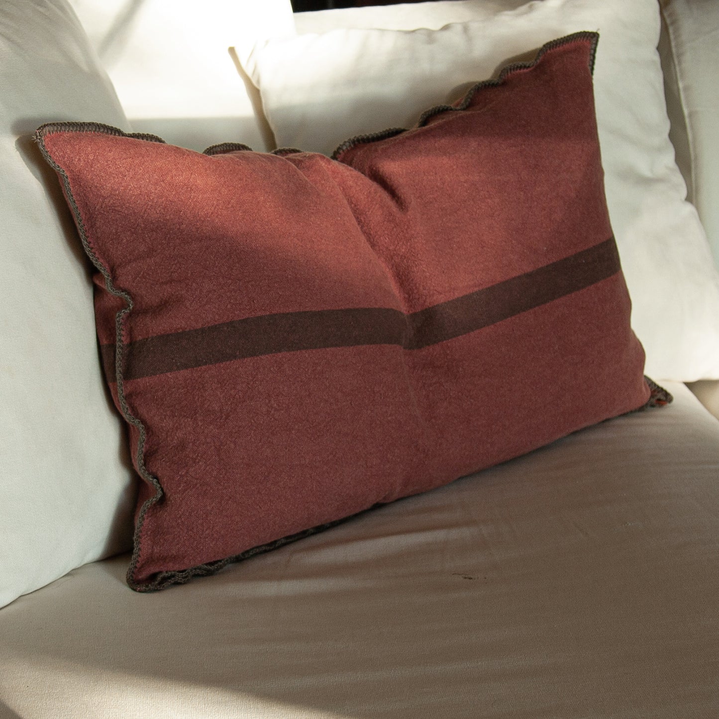 Terra linen cushion