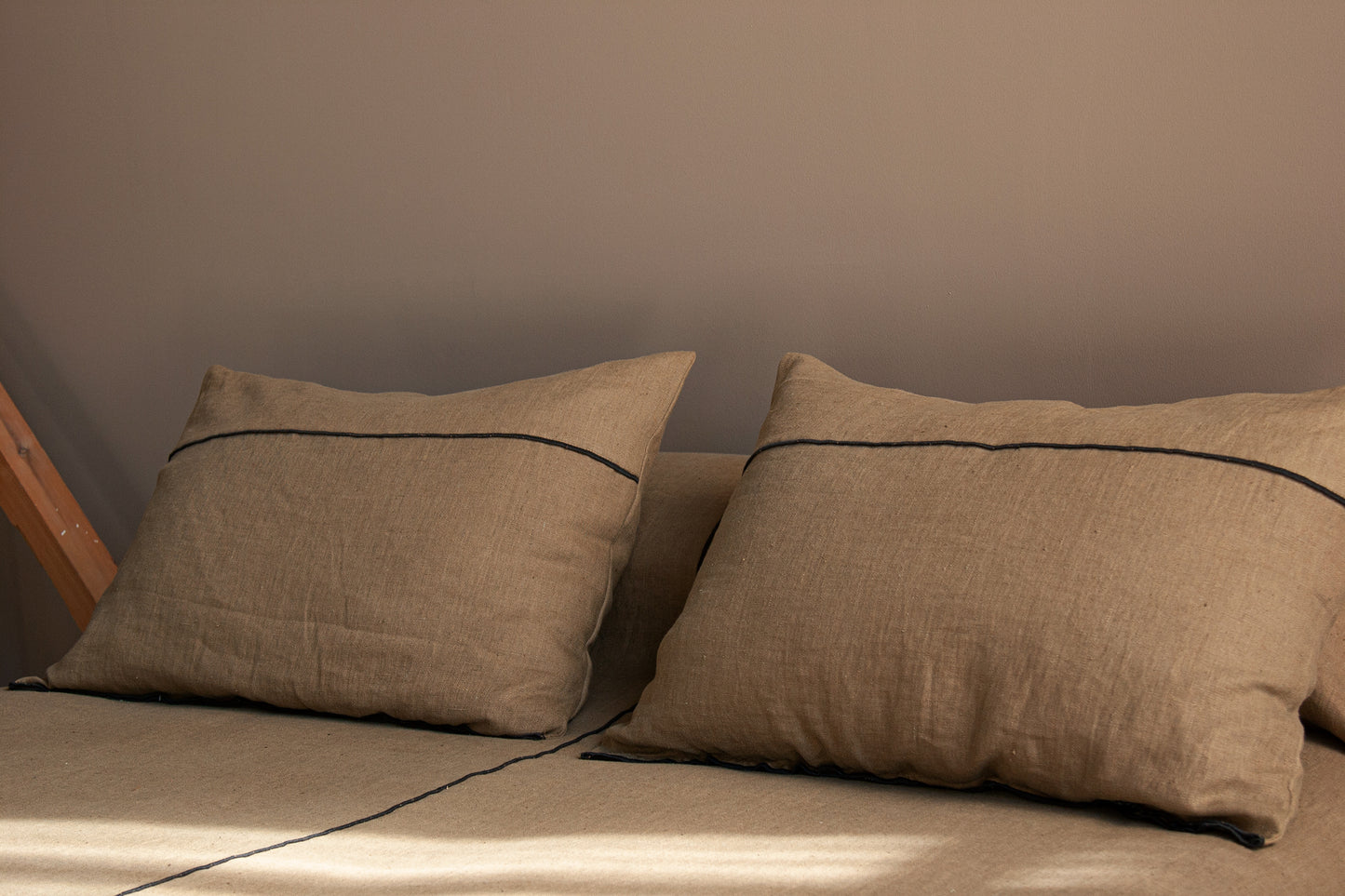 CLASSIC GREY CLASSIC washed linen bedspread and plaid