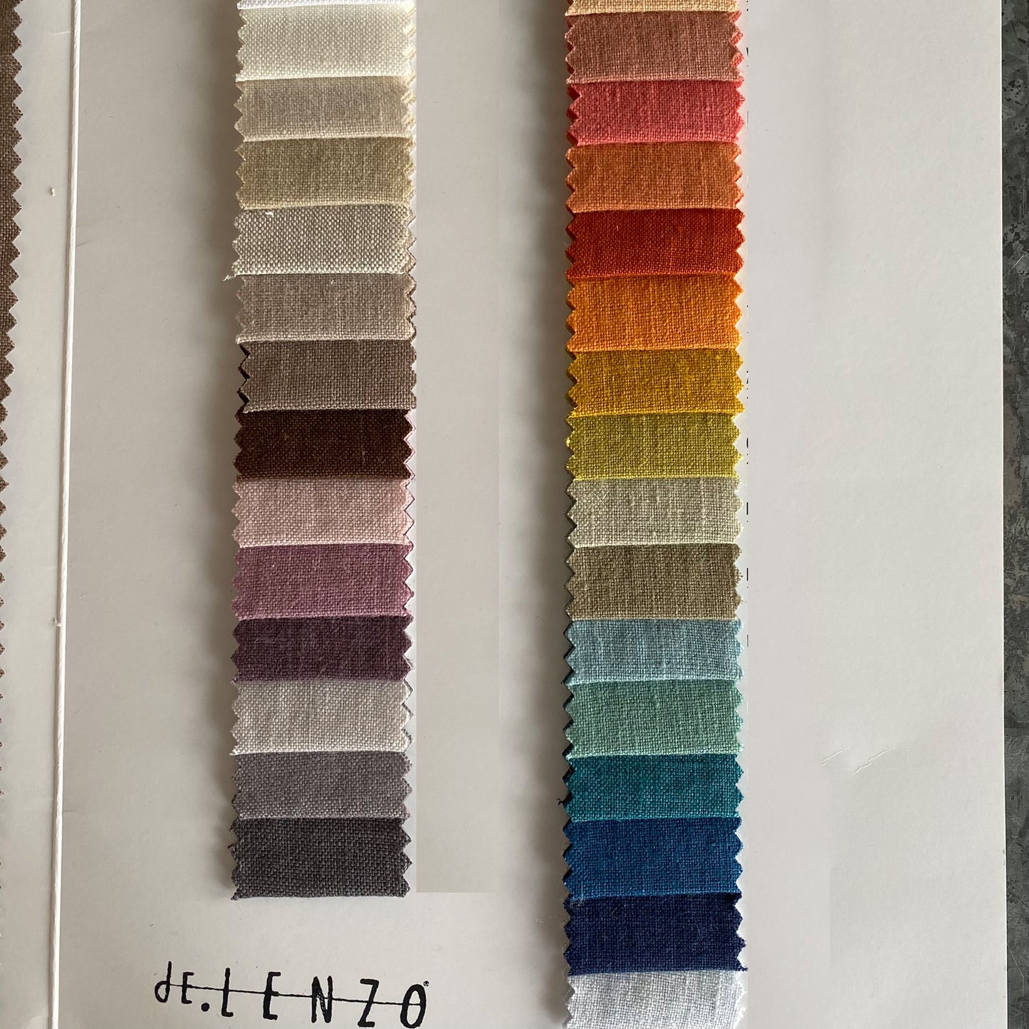 Manteles de lino TRÍPOLI COLORES-220gr/m2