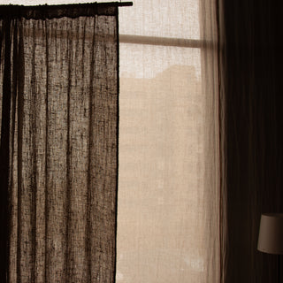 Opacidad de la cortina de lino Formentera