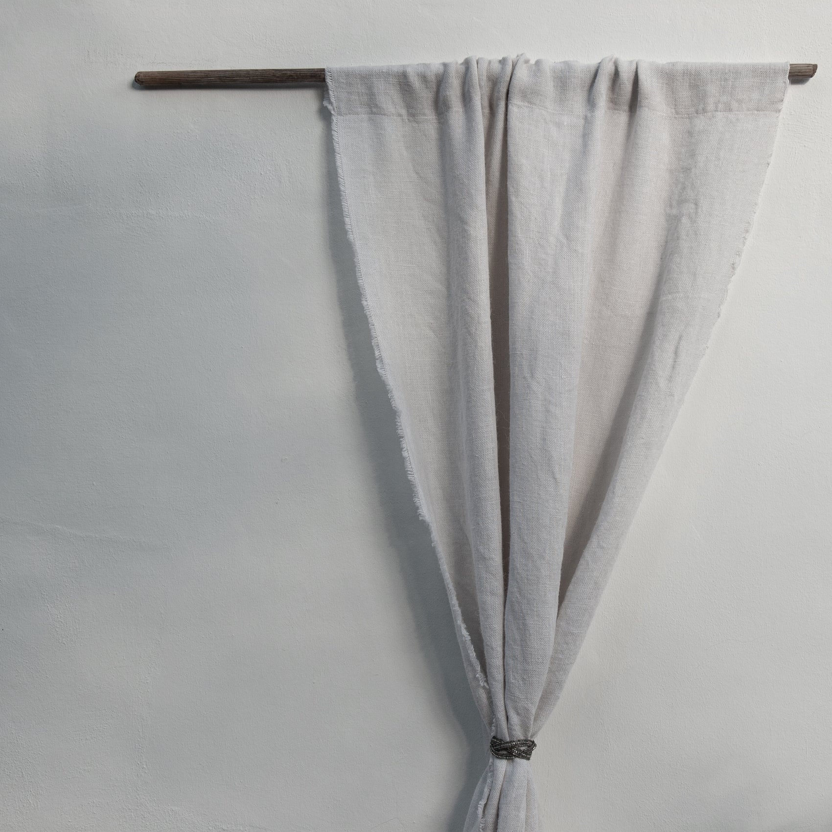 Cortina YUTE blanco 400gr/m2