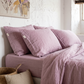 Funda de almohada lino ORQUIDEA-170gr/m2