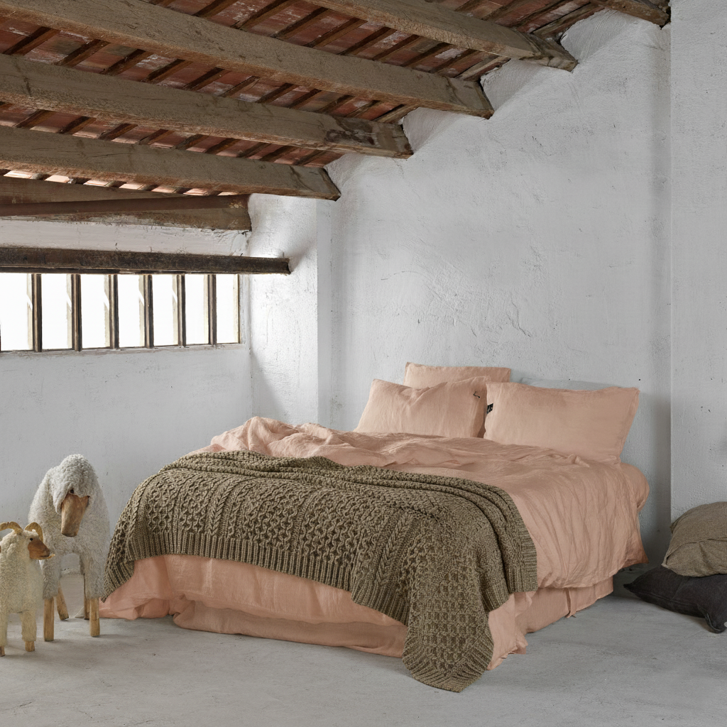 Complete set linen PEACH-190gr/m2