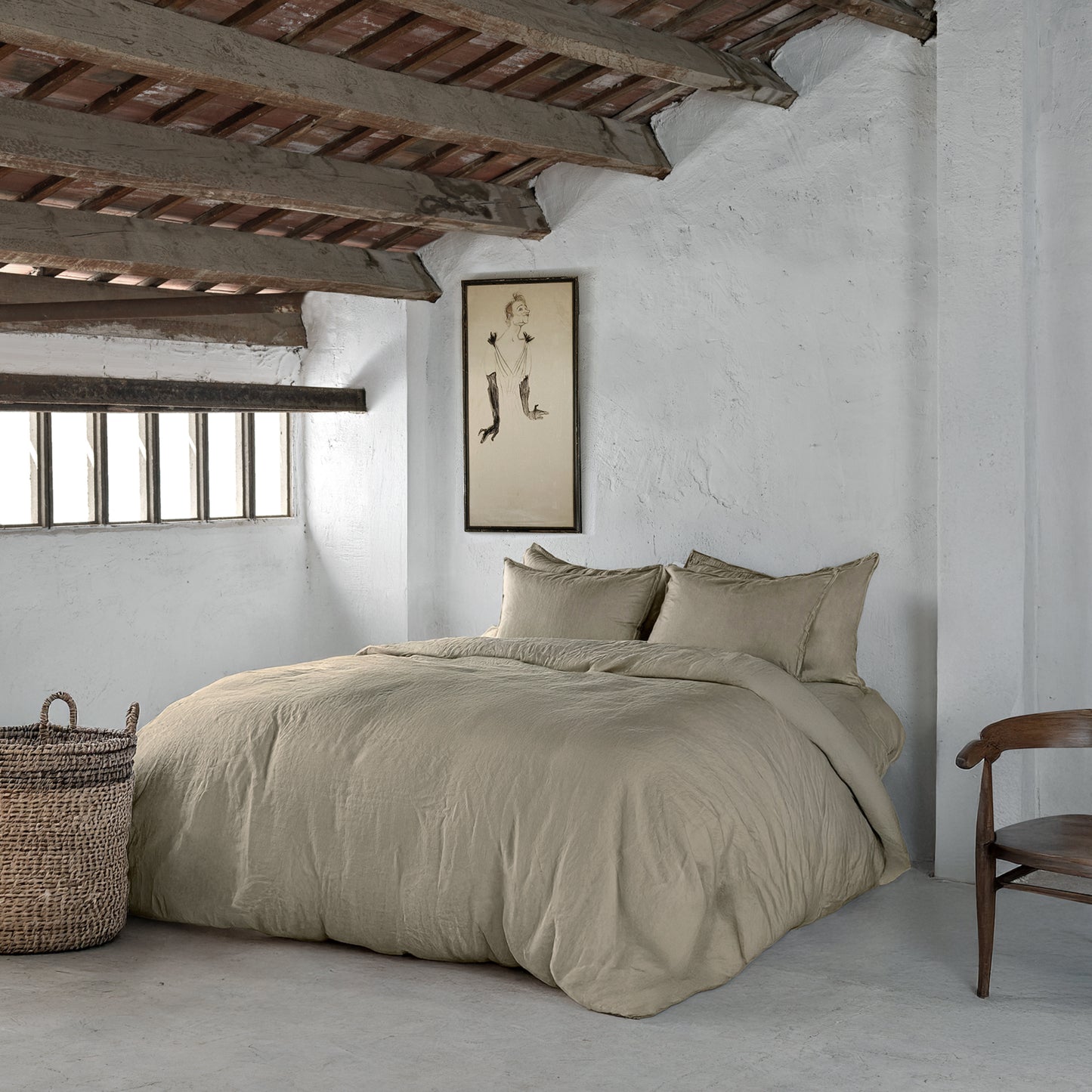 STONE linen complete set-170gr/m2