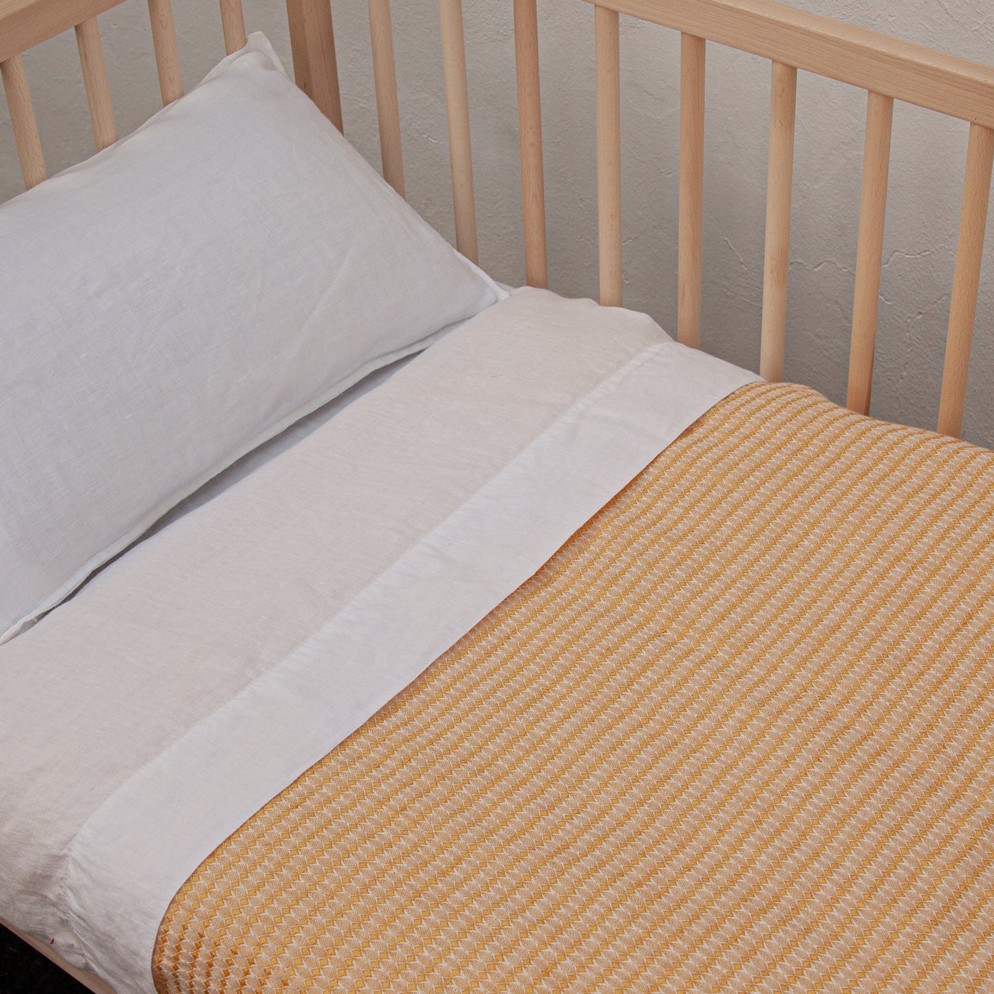 MANTITAS CUNA Y JUNIOR 100% LINO