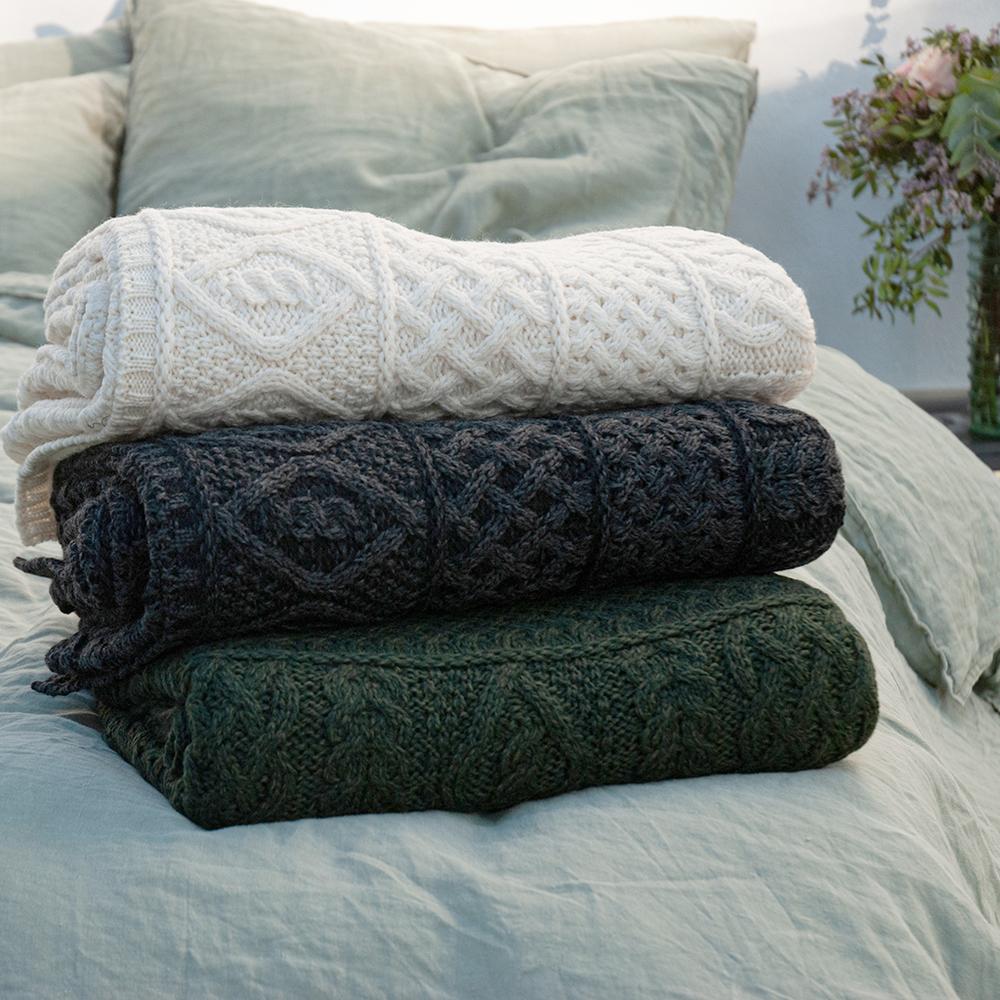 Mantas 100% lana Merino