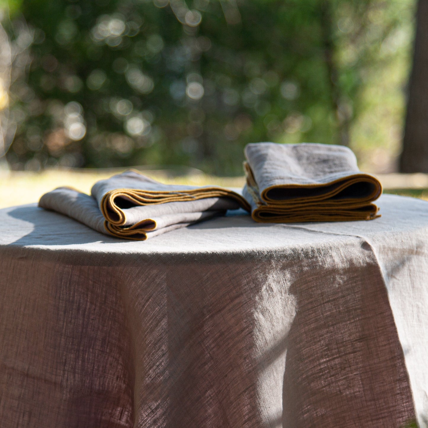 Linen tablecloth MALVA