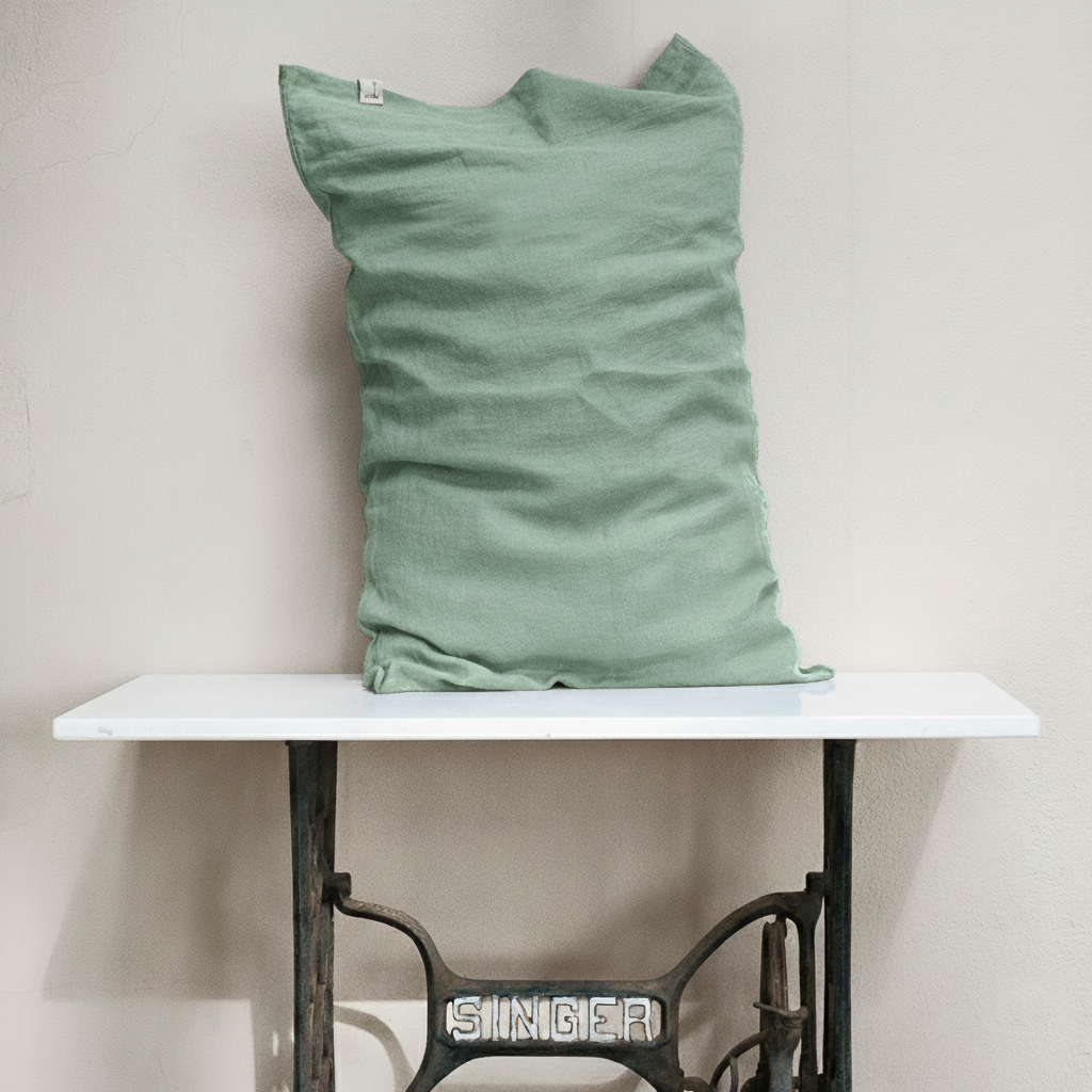 Linen pillowcase JADE-170gr/m2