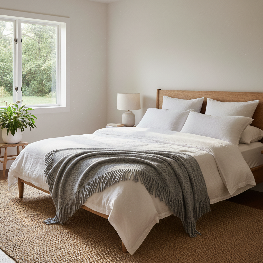 100% Virgin Australian wool blankets