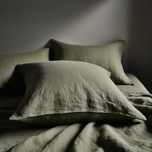 Linen pillowcases OLIVO-170gr/m2+190gr/m2