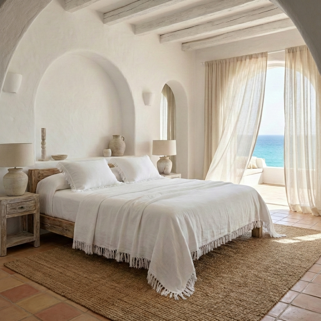 Neutral PEGGY linen curtains 90gr/m2