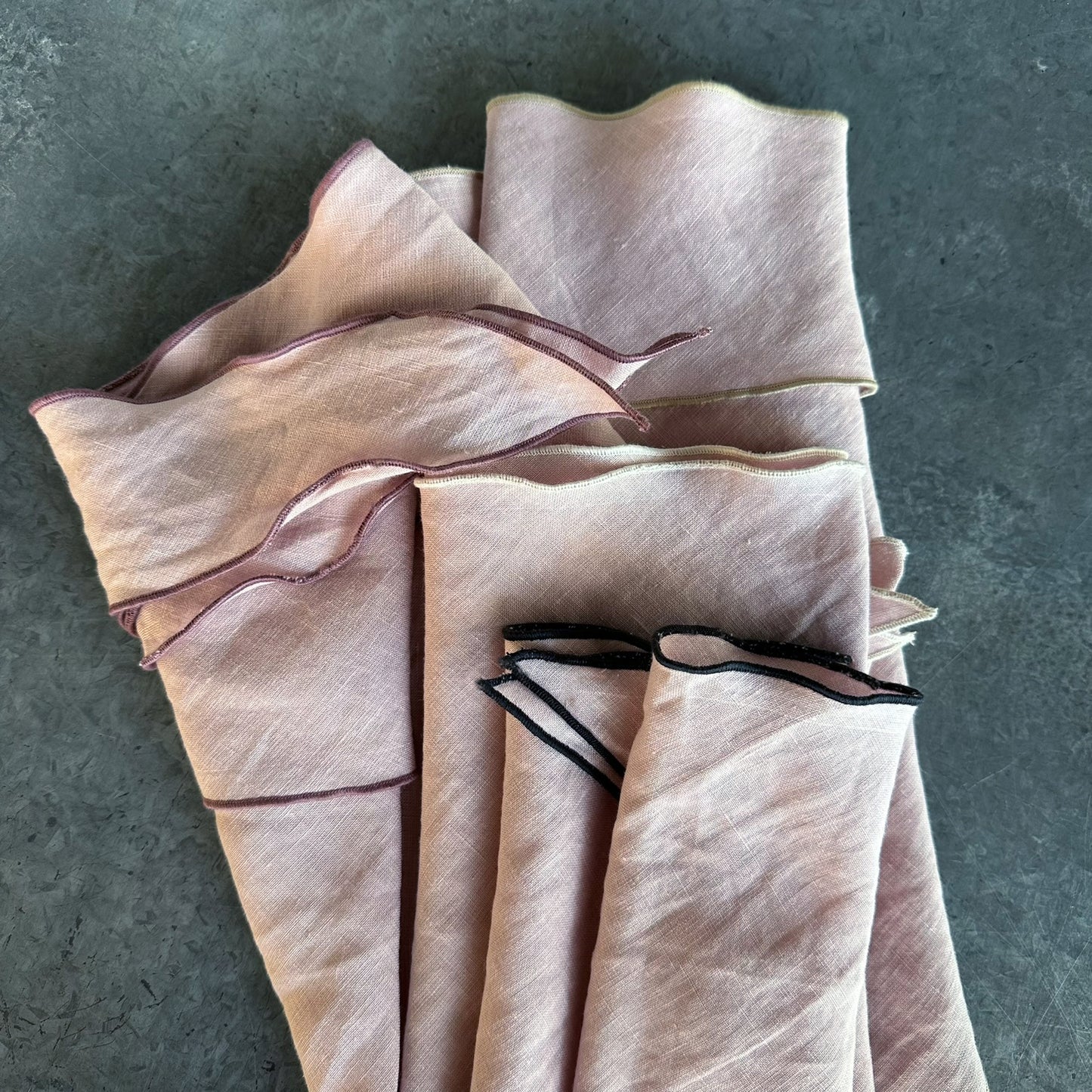 Washed Linen Scarf - Various Colors
