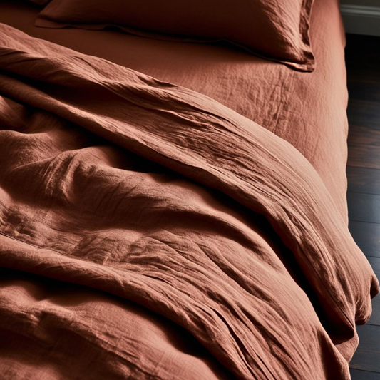 Drap-housse TERRACOTA-170gr/m2