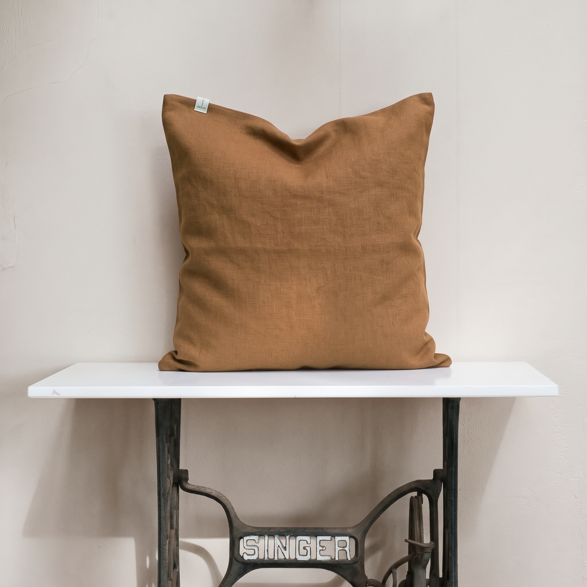 Taie d'oreiller en lin CANELA - 170 g/m²