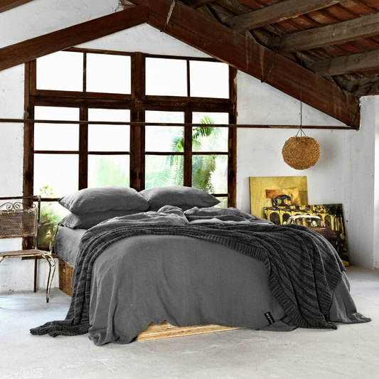 Juego completo lino GRIS-170gr/m2