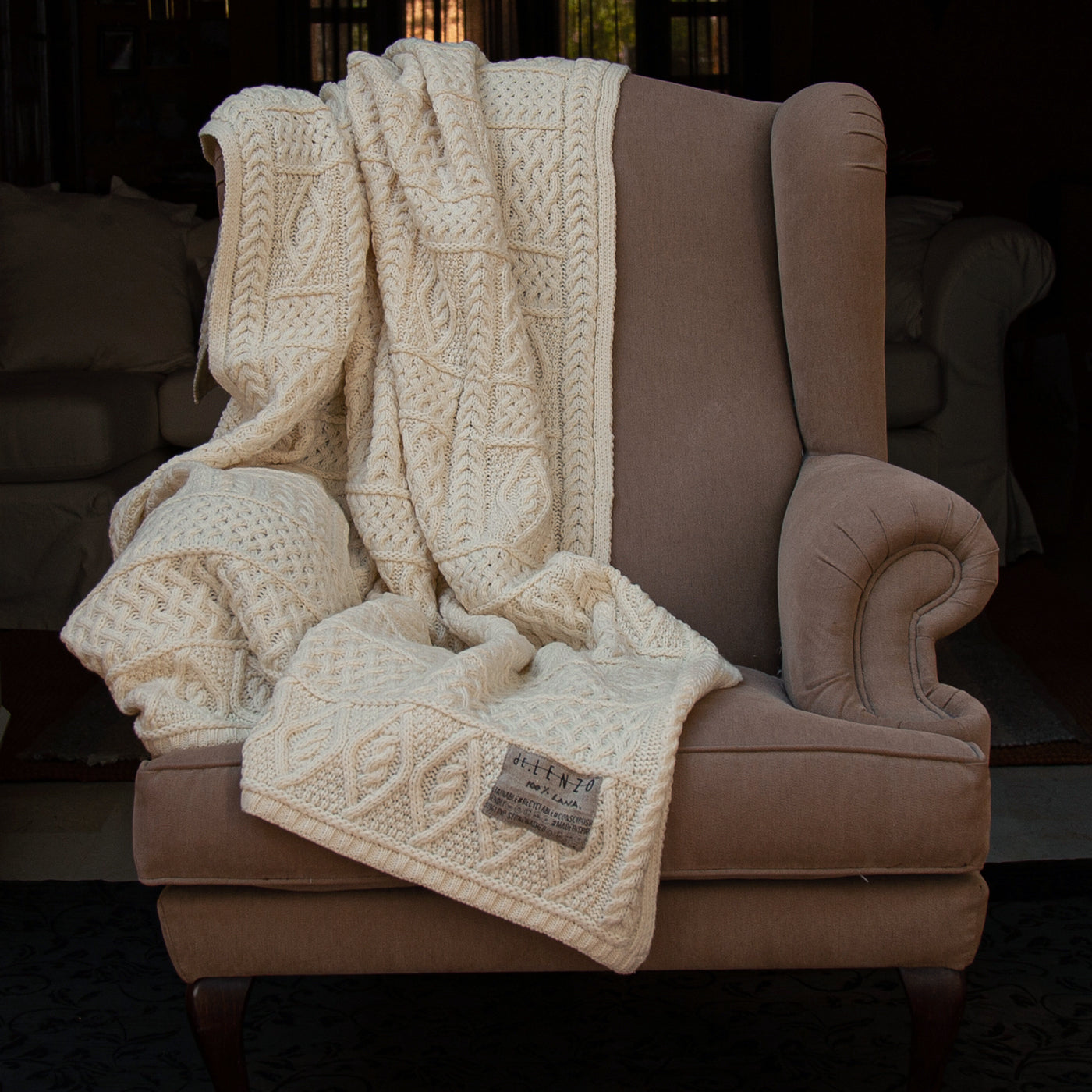 Mantas 100% lana Merino