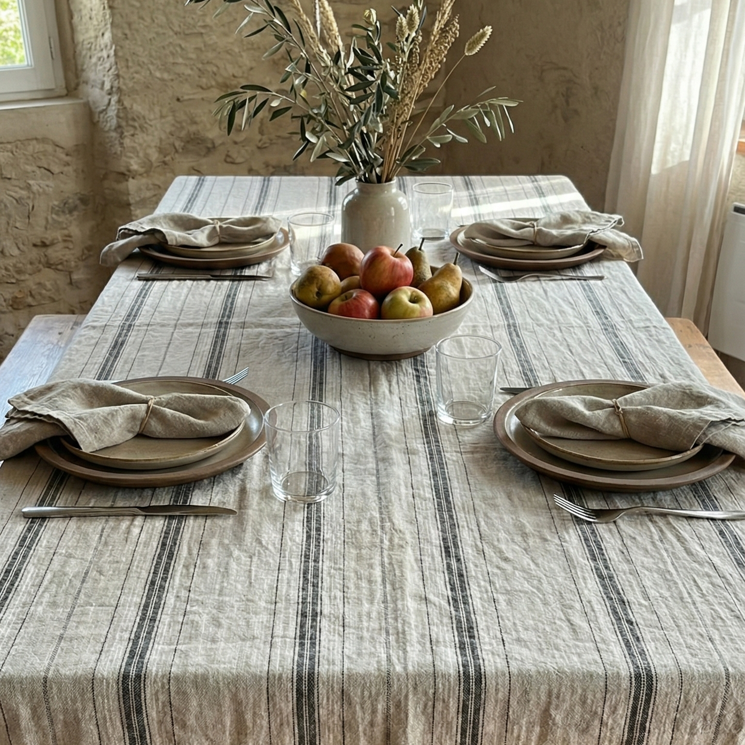 CARPI linen tablecloth