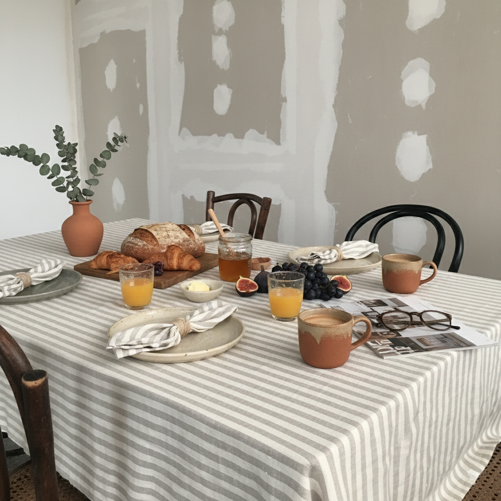 MILOS linen tablecloth