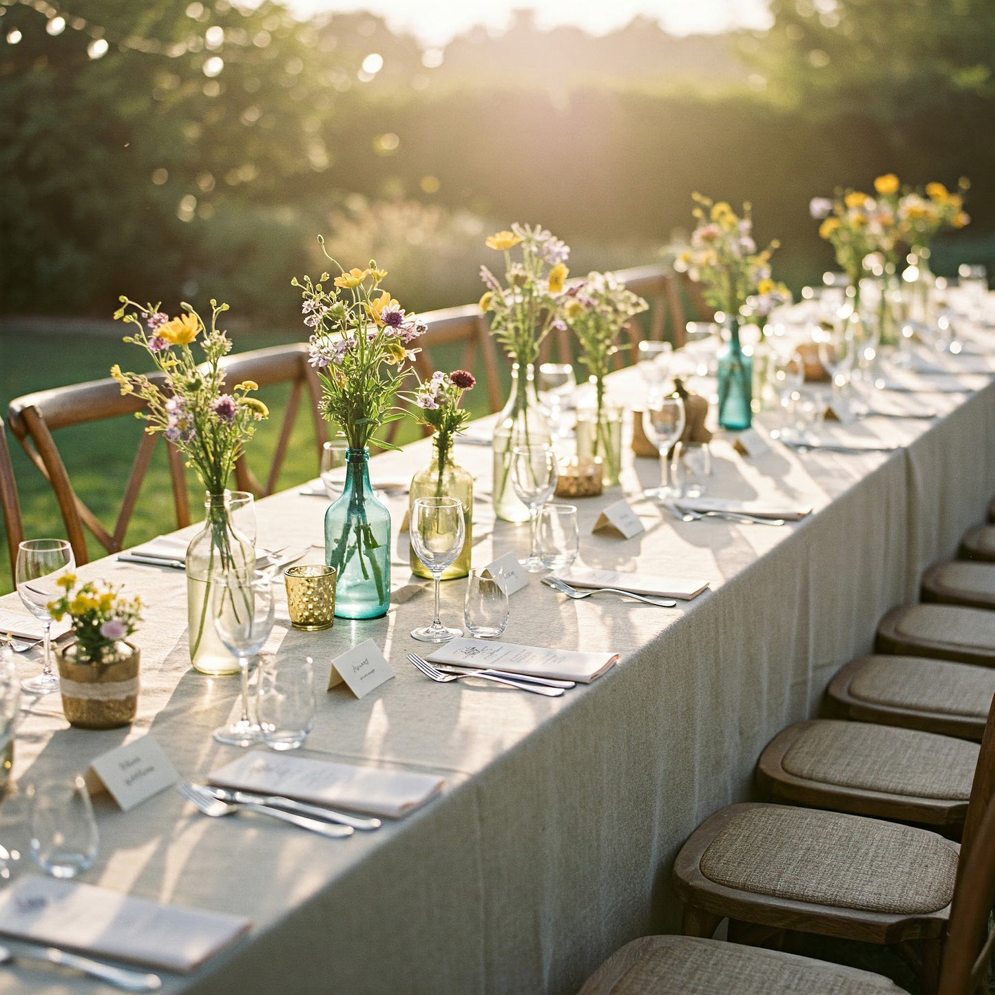 Linen tablecloth TRIPOLI NATURAL-220gr/m2