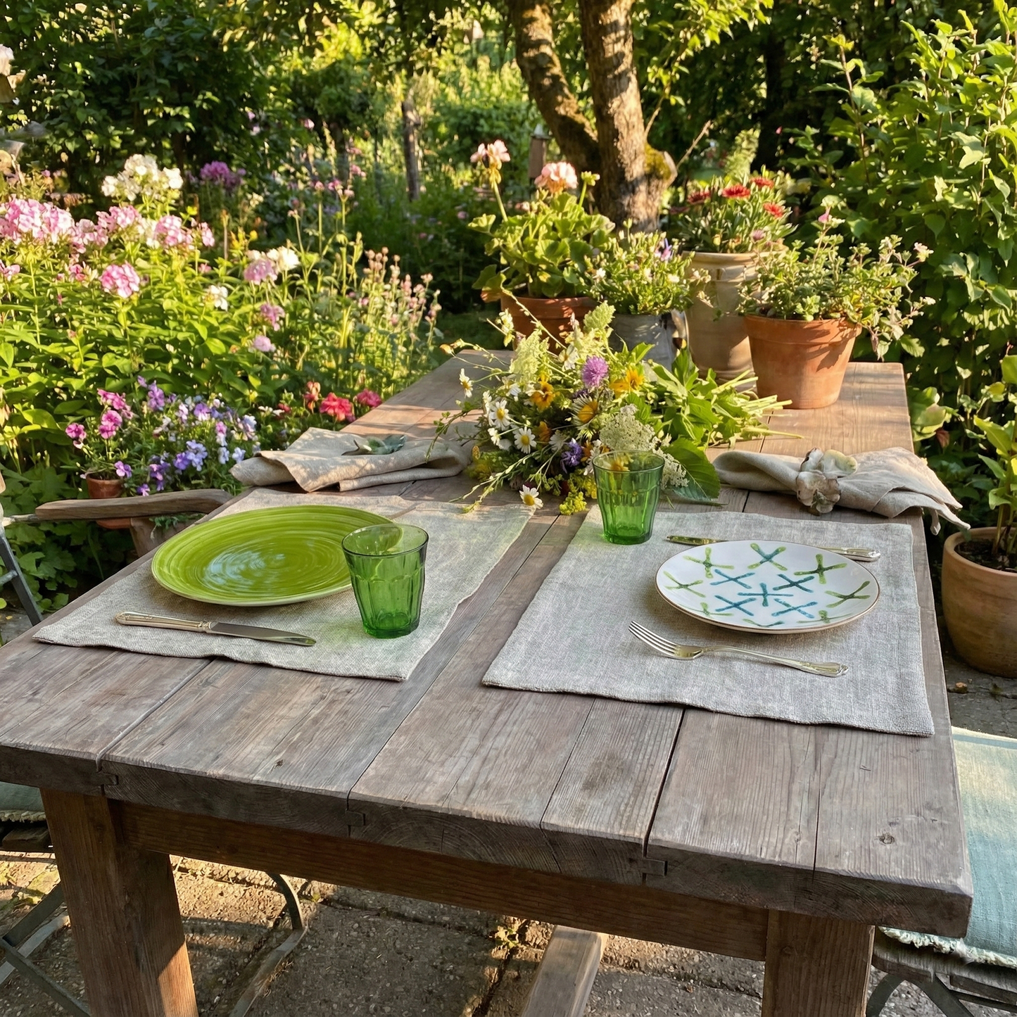 Manteles individuales lino FORMENTERA