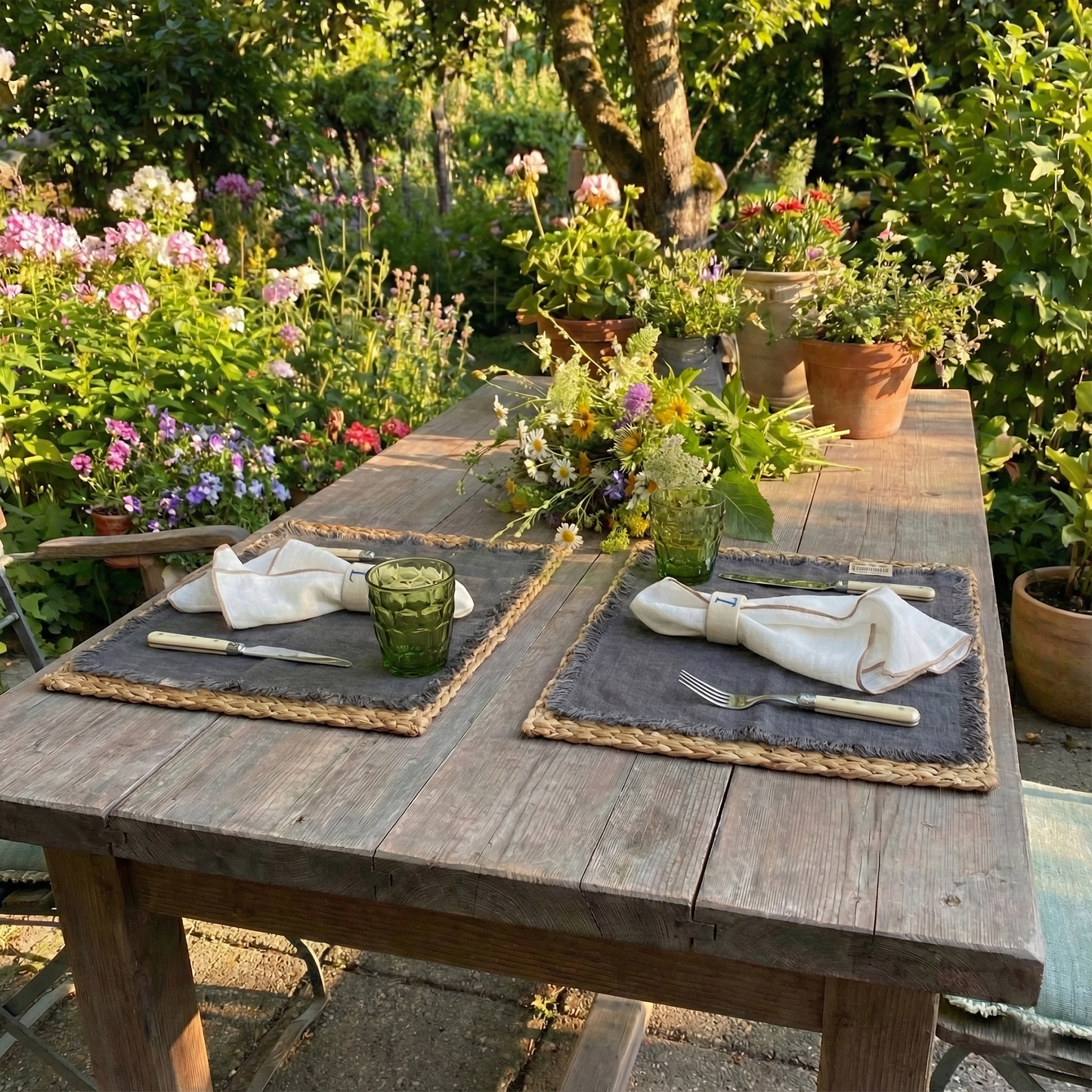 Manteles individuales lino FORMENTERA