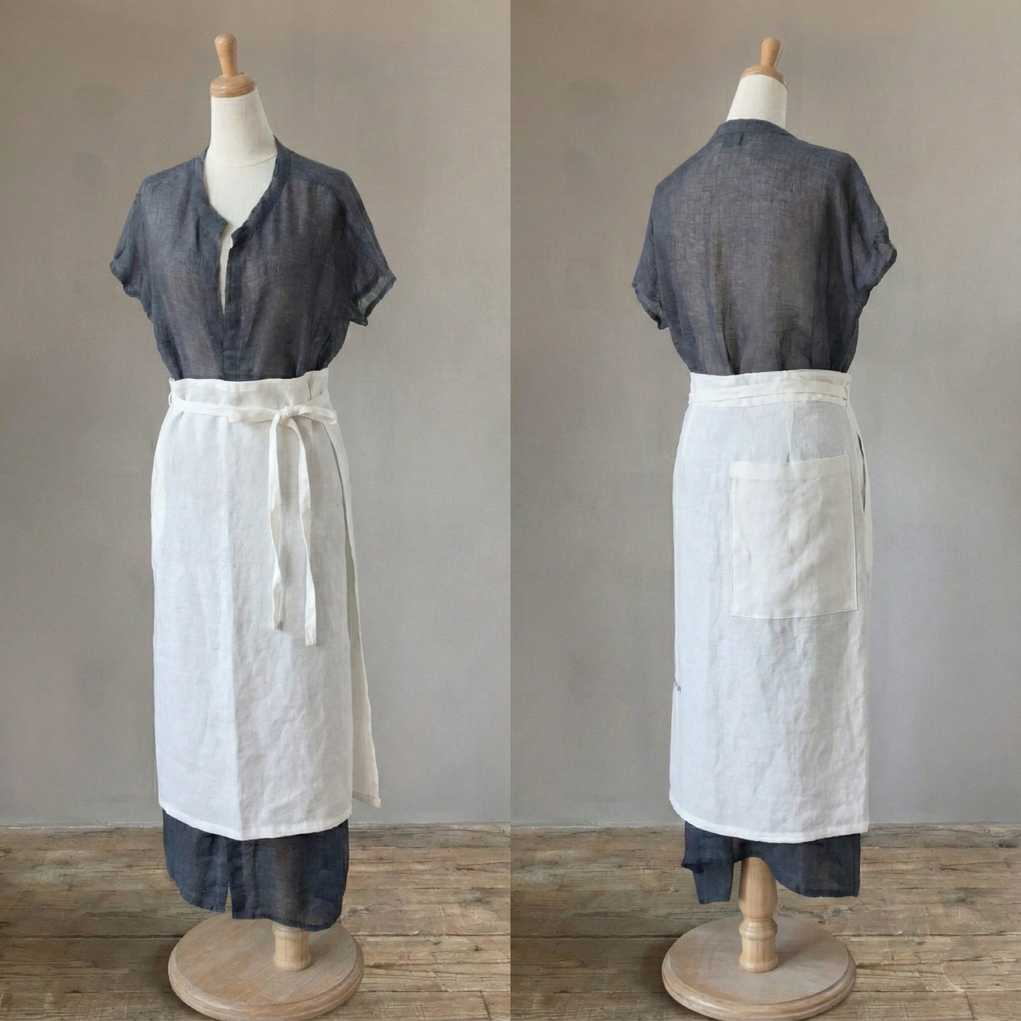 Tablier en lin MARRAKECH 270gr/m2